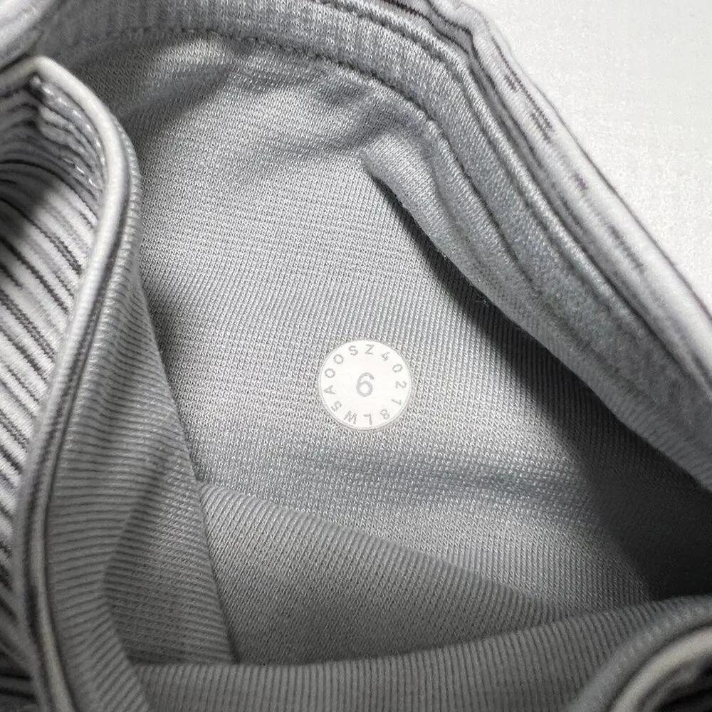Lululemon Train Times 7/8 Pant 25 Size 6 Space Grey Alpine White